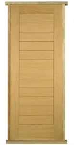 Malmo Prehung Solid Oak External Door
